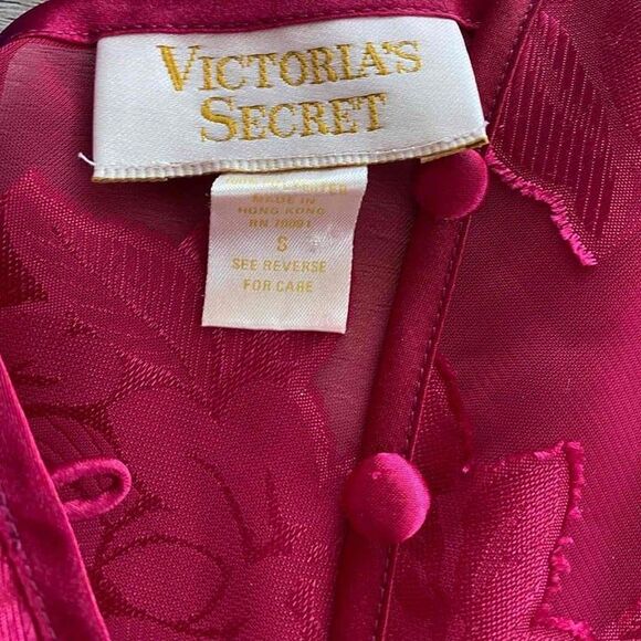 Victoria's Secret Women Satin Teddy Bodysuit Purple Vintage Small - Picture 2 of 5